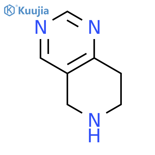 5H,6H,7H,8H-pyrido[4,3-d]pyrimidine structure