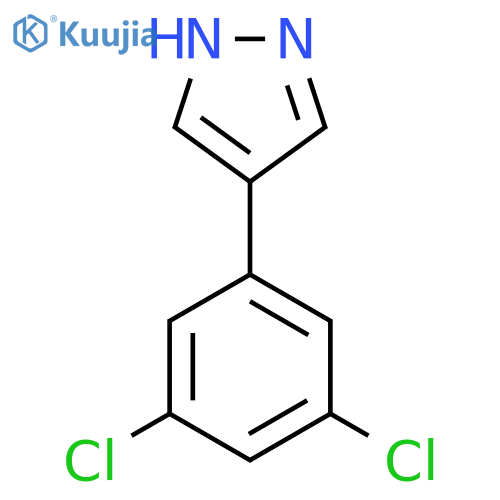 4-(3,5-dichlorophenyl)-1H-pyrazole structure