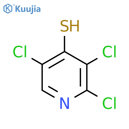 2,3,5-Trichloropyridine-4(1H)-thione structure