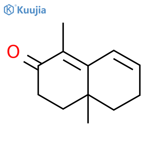 1,4a-dimethyl-4,4a,5,6,-tetrahydronaphthalen-2(3H)-one structure