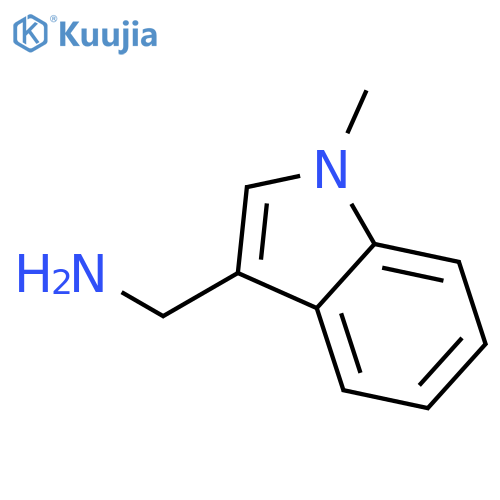 (1-Methyl-1H-indol-3-yl)methanamine structure