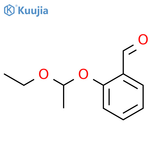 Benzaldehyde, 2-(1-ethoxyethoxy)- structure