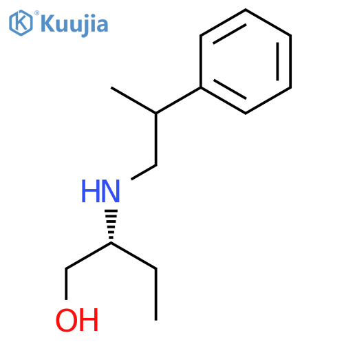 1-Butanol, 2-[(2-phenylpropyl)amino]-, (2R)- structure