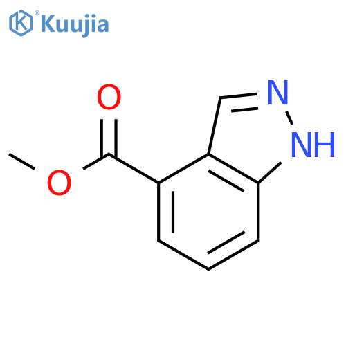 Methyl 1H-indazole-4-carboxylate structure