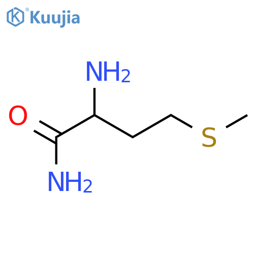 Butanamide,2-amino-4-(methylthio)- structure