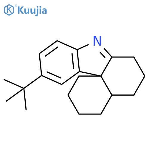 Benzo[d]carbazole, 11-(1,1-dimethylethyl)-1,2,3,4,4a,5,6,7-octahydro- structure