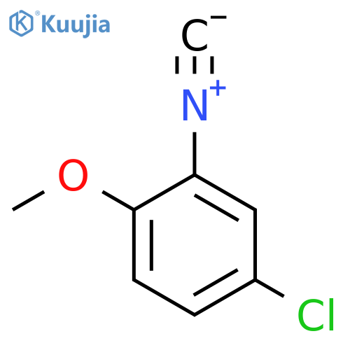 4-chloro-2-isocyano-1-methoxybenzene structure