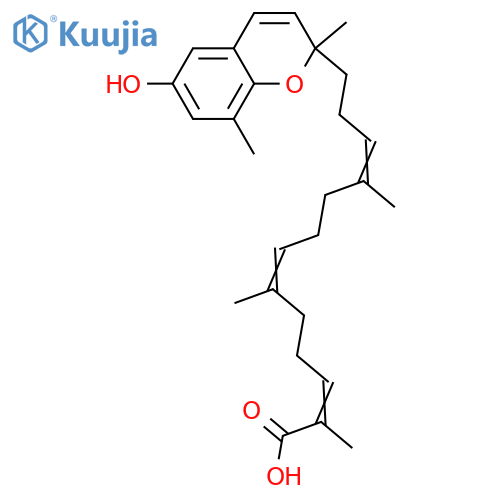 δ-Tocotrienoloic acid; (2R,3'E,7'E,11'E)-form, 3,4-Didehydro structure