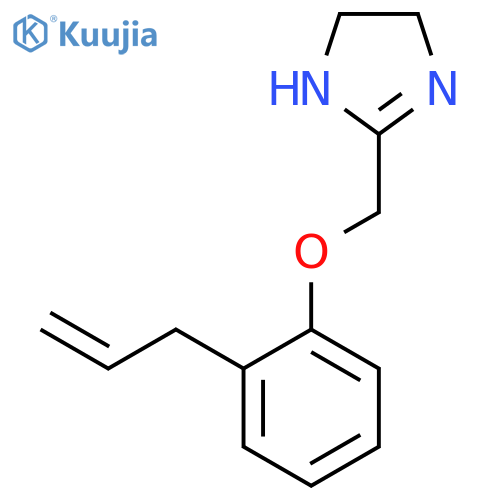1H-Imidazole, 4,5-dihydro-2-[[2-(2-propenyl)phenoxy]methyl]- structure