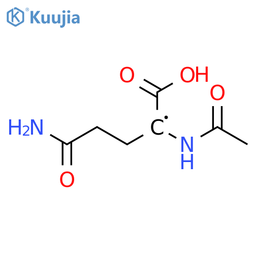 Butyl,1-(acetylamino)-4-amino-1-carboxy-4-oxo- (9CI) structure