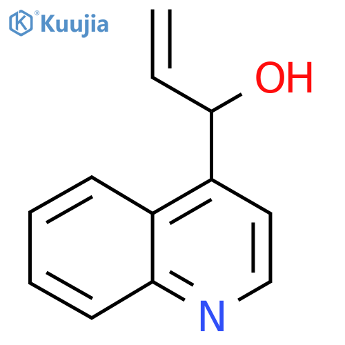 1-(quinolin-4-yl)prop-2-en-1-ol structure
