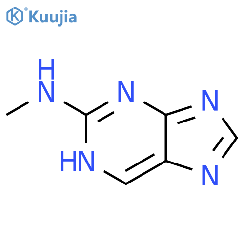 9H-Purin-2-amine,N-methyl- structure