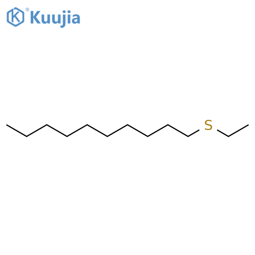 Decane, 1-(ethylthio)- structure