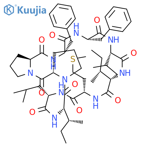CYCLOLINOPEPTIDE B structure