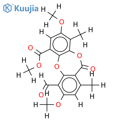 Me ether,Me ester-Psoromic acid structure