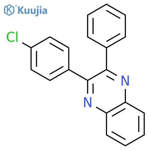 2-(4-Chloro-phenyl)-3-phenyl-quinoxaline structure
