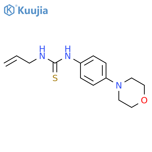 1-Allyl-3-(4-morpholinophenyl)thiourea structure