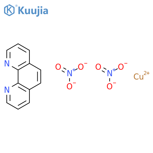 Copper, bis(nitrato-kO)(1,10-phenanthroline-kN1,kN10)-, (SP-4-2)- structure