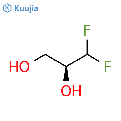 (S)-3,3-Difluoropropane-1,2-diol structure