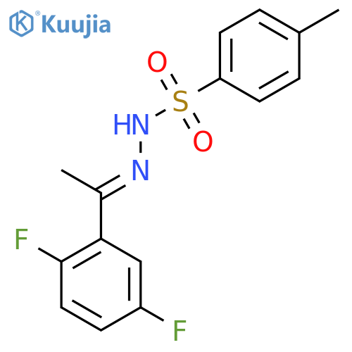N'-(1-(2,5-Difluorophenyl)ethylidene)-4-methylbenzenesulfonohydrazide structure
