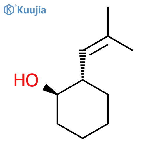 rac-(1R,2S)-2-(2-methylprop-1-en-1-yl)cyclohexan-1-ol structure