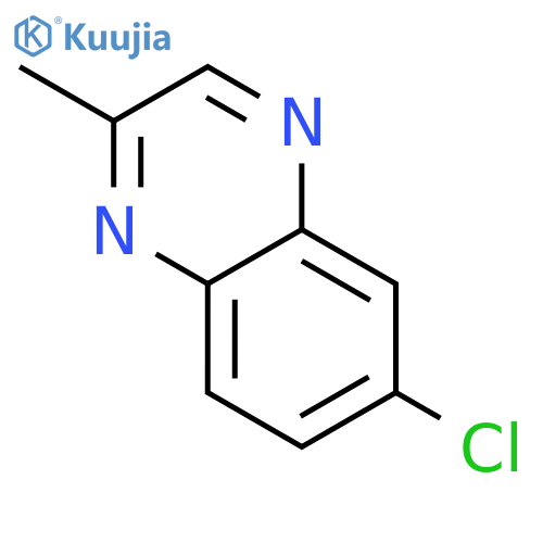 6-Chloro-2-methylquinoxaline structure