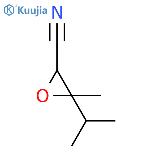 Oxiranecarbonitrile,3-methyl-3-(1-methylethyl)- (9CI) structure