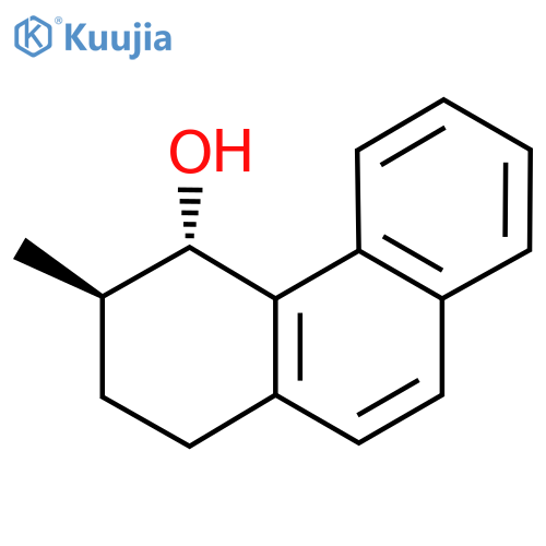 (3R,4S)-3-methyl-1,2,3,4-tetrahydrophenanthren-4-ol structure