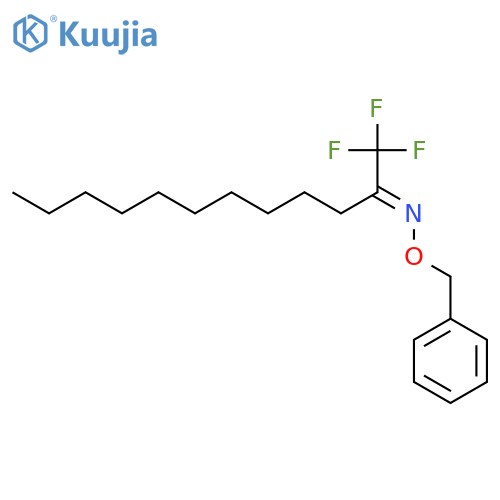 2-Dodecanone, 1,1,1-trifluoro-, O-(phenylmethyl)oxime structure
