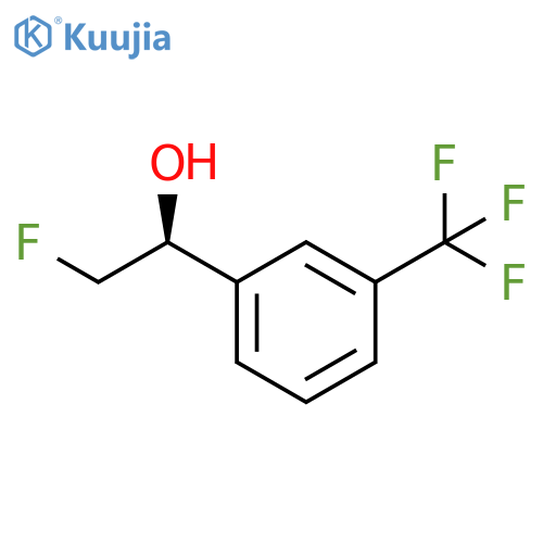 (1S)-2-fluoro-1-3-(trifluoromethyl)phenylethan-1-ol structure