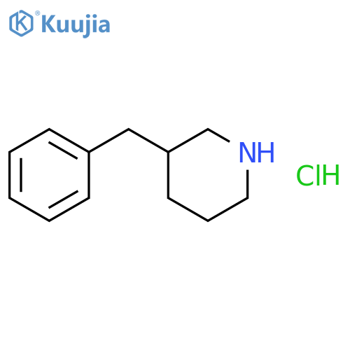 3-benzylpiperidine hydrochloride structure