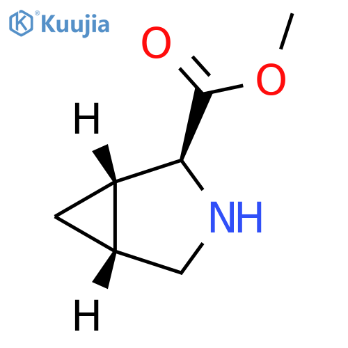3-Azabicyclo[3.1.0]hexane-2-carboxylic acid, methyl ester, (1S,2S,5R)- structure