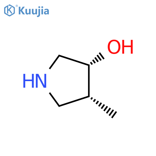 3-Pyrrolidinol, 4-methyl-, (3R,4R)- structure