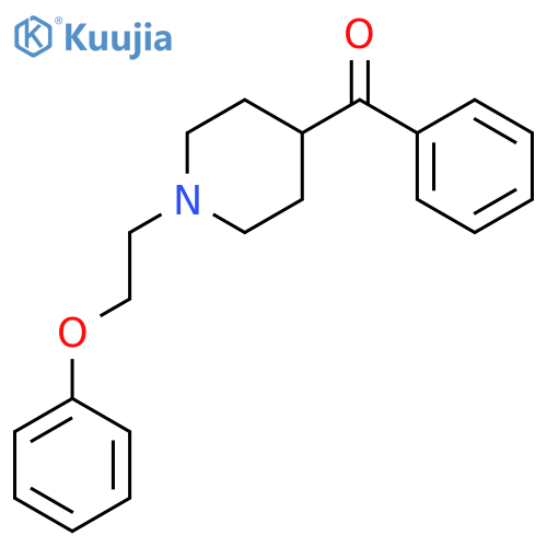 Methanone, [1-(2-phenoxyethyl)-4-piperidinyl]phenyl- structure