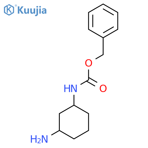 (1R,3S)-BENZYL 3-AMINOCYCLOHEXYLCARBAMATE(WX601705) structure