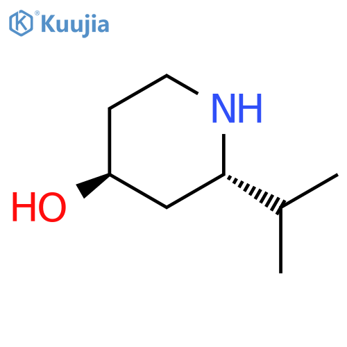 (2S, 4S)-2-Isopropyl-piperidin-4-ol structure