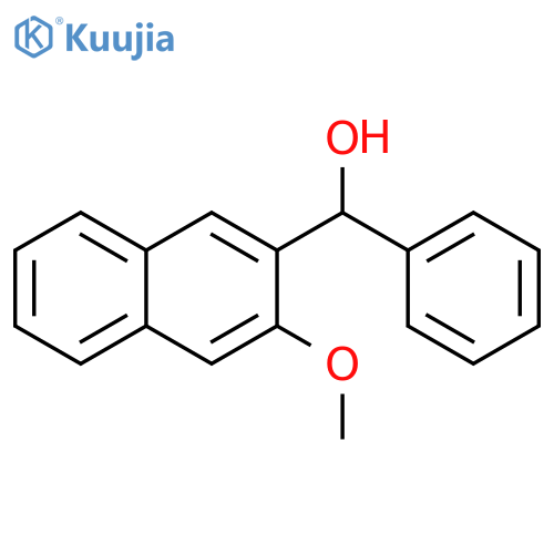 (3-Methoxynaphthalen-2-yl)(phenyl)methanol structure
