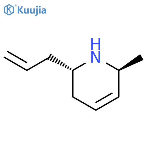 (2S,6S)-2-Allyl-6-methyl-1,2,3,6-tetrahydropyridine structure