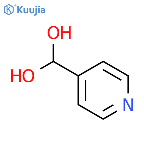 Methanediol,1-(4-pyridinyl)- structure