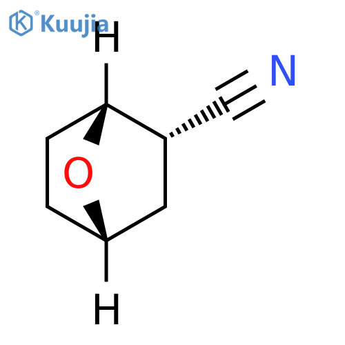 (1R,2S,4S)-7-oxabicyclo[2.2.1]heptane-2-carbonitrile structure