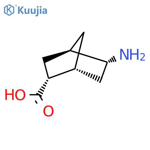 rac-(1R,2R,4R,5R)-5-aminobicyclo[2.2.1]heptane-2-carboxylic acid structure