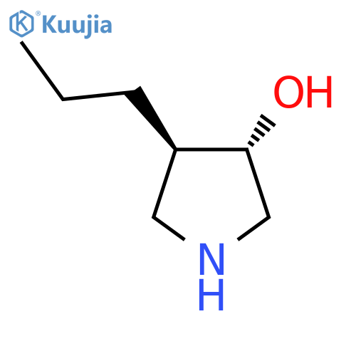 (3S,4R)-4-Propylpyrrolidin-3-ol structure