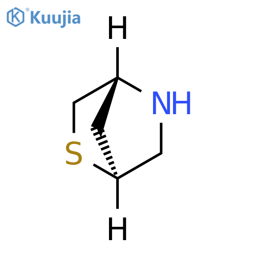 (1S,4R)-2-thia-5-azabicyclo2.2.1heptane structure