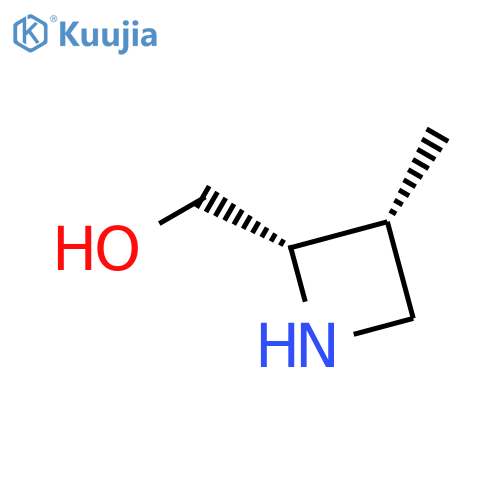 [(2S,3R)-3-methylazetidin-2-yl]methanol structure