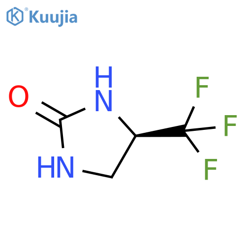 (4R)-4-(trifluoromethyl)imidazolidin-2-one structure