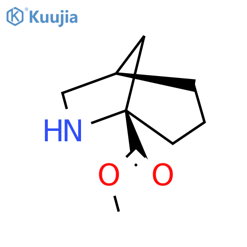 methyl (1R,5S)-6-azabicyclo3.2.1octane-5-carboxylate structure