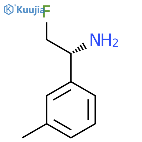 (1R)-2-fluoro-1-(3-methylphenyl)ethan-1-amine structure