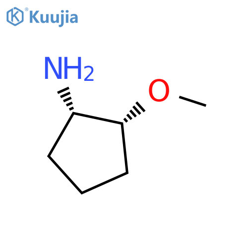 (1S,2R)-2-Methoxy-cyclopentylamine structure