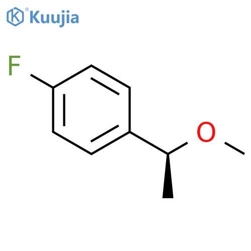 1-fluoro-4-[(1S)-1-methoxyethyl]benzene structure