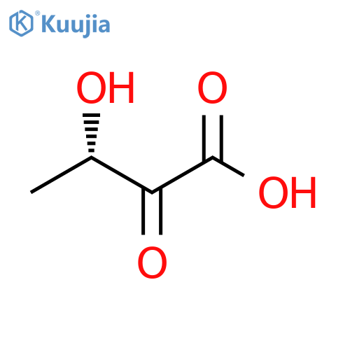 Butanoic acid, 3-hydroxy-2-oxo-, (3S)- structure